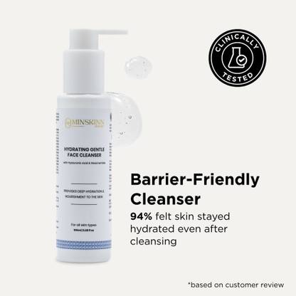 Minskinn Hydrating Gentle Face Cleanser Enriched with Botanical Extracts Face Wash