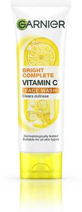 GARNIER Bright Complete VITAMIN C Facewash, 50g Face Wash
