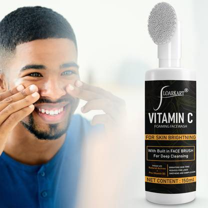 Floarkart Vitamine C For Men & Women For Oil Control __ Glowing Fresh Skin Tone Face Wash