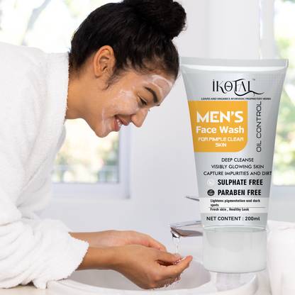 IBFEN Ageless Restorative Facewash For Men | Makes Skin Plump Smooth & Spotless Face Wash