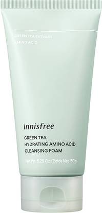 innisfree Green Tea Hydrating Amino Cleansing Foam Face Wash
