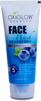 oxy glow herbals BearBerry  Hydrates & Nourishing,Anti Pollution,All Skin Type Face Wash