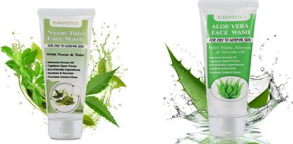 Kryoss Aloevera And Neem  (100 + 100 ml) Face Wash