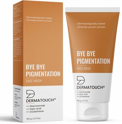 Dermatouch Bye Bye Pigmentation  Niacinamide, Kojic Acid, & Glutathione Face Wash