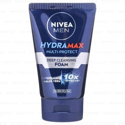 NIVEA MEN HYDRAMAX MULTI PROTECT DEEP CLEANSING FOAM FACE WASH Face Wash