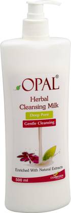 Opal Herbal Cleansing Milk 500ml Face Wash