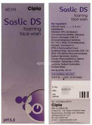 सैसलिक डीएस DS FACE WASH फेस वॉश