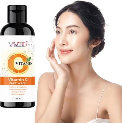 VAVEDO Vitamin C  – Gentle Cleanser for Oily, Dull & Acne-Prone Skin Face Wash