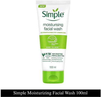 Simple Kind to Skin Moisturising Facial Wash Face Wash