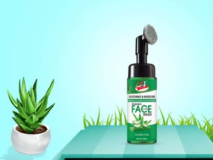 K2J Cleanser Built in Brush for Deep Cleansing |Feeling soft and smooth| For Oily & Dry Skin Face Wash
