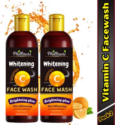 Phillauri Vitamin C Clean & Brighten Skin Oil Free Look Instant Glow  Face Wash