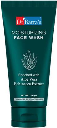 Dr Batra's Moisturizing  Enriched With Aloe Vera Soft ,Hydrated & Supple Skin - 50 gm Face Wash