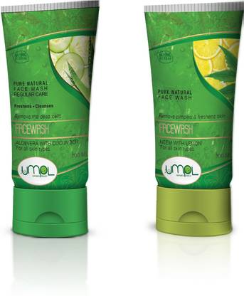 UMPL ALOEVERA & CUCUMBER-NEEM&LEMON Face Wash