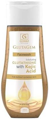 Gemma Glutagem Exfoliating Glutathione With Kojic Acid Face Wash