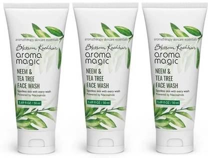 Aroma Magic Neem & Tea Tree  (Pack of 3) Face Wash