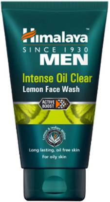 HIMALAYA Intense Oil Clear Lemon with Menthol for up to 12-hour Oil control Face Wash