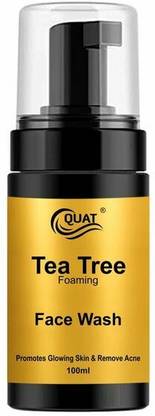 QUAT Tea Tree Foaming Promote Glowing Skin And Remove Acne  Face Wash