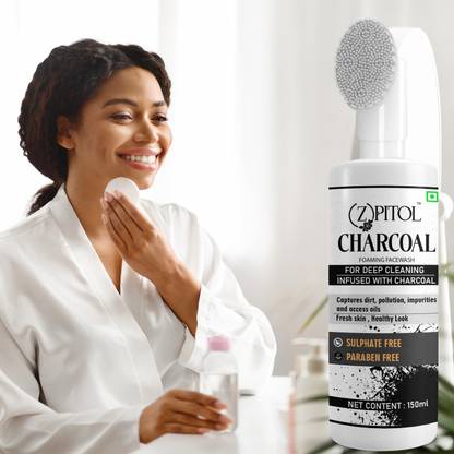 ZPITOL Charcoal For Men & Women~~ Skin Radiance Formul, Removes Tanning & Pollution Face Wash