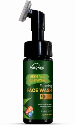 vasokind Neem With Muti vitamin Foaming Facewash Face Wash