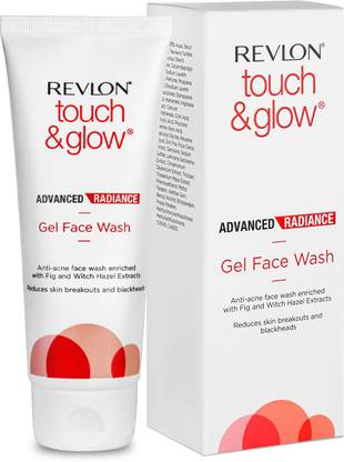 Revlon Touch & Glow Advanced Radiance Anti-Acne Gel  With Salicylic Acid Face Wash