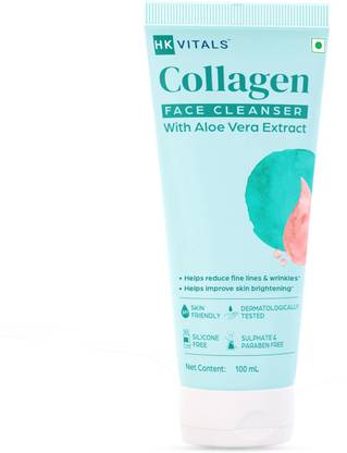 HK VITALS Collagen Face Cleanser, Reduces Skin Dullness, All Skin Types Face Wash