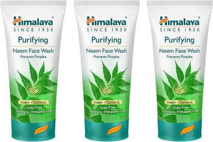 HIMALAYA neem face wash pack of 3  Face Wash