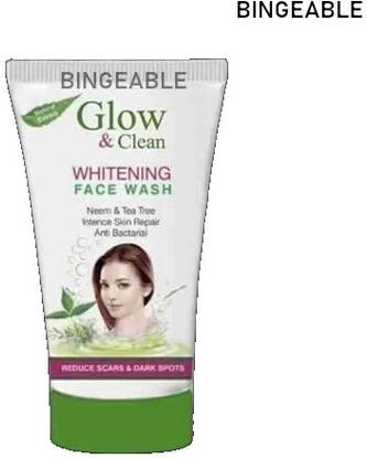 INDIANA HUDA Neem & Tea Tree Glow  – Brightening Cleanser, 100ml Face Wash
