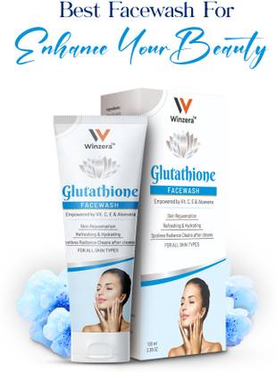 Winzera Glutathione | for skin brightning | remove dark spots Face Wash