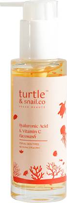 Turtle & Snail Hyaluronic Acid & Vitamin C Face Wash