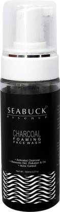 Seabuck Essence Charcoal Foaming  For Acne & Oil Control Face Wash