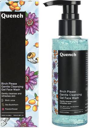 Quench Birch Please Gentle Cleansing Gel Face Wash