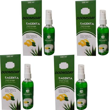 DOOMSDAY E-AGENTA FACE WASH FOR HEALTHY GLOW PIMPLE FREE FACE PACK OF 4 Face Wash