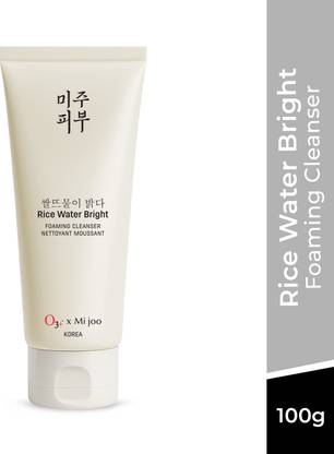 O3+ Mijoo Korea Rice Water Bright Foaming Cleanser 100ml for Korean Glass Skin Face Wash