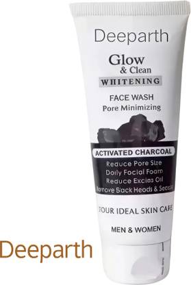 Deeparth Bright Miracle Detox Facewash with 10X Power of Charcoal | CFW039 for Face Wash