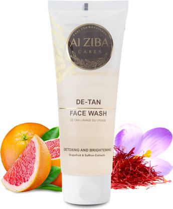 ALZIBA CARES De Tan  Face Wash