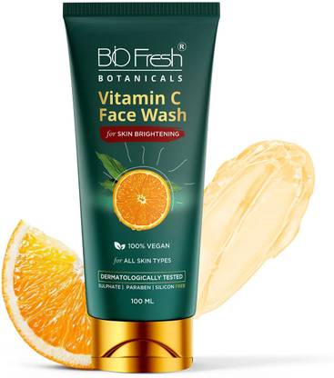 Biofresh Vitamin C  with Powerful Cleanser, For Skin Brightening, Pigmentation, Face Wash
