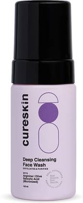 cureskin Deep Cleanse Salicylic Acid  Face Wash