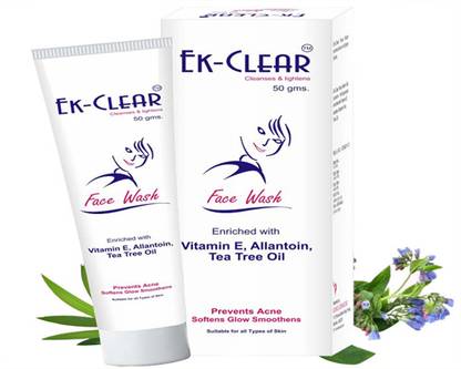 TANTRA Ek-Clear  for Skin Lightening and Radiance – Enriched with Vitamin E Face Wash