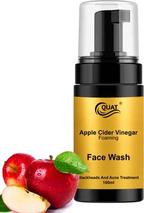 QUAT "Sparkling Radiance: Apple Cider Vinegar Infused Foam Cleanser"
