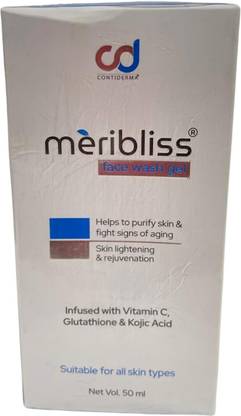 CONTIDERMA Meribliss Unisex Radiant Glow Skin  Gel Infused With Vitamin C Face Wash