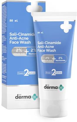 The Derma Co Sali-Cinamide Anti-Acne with 2% Salicylic Acid & 2% Niacinamide Face Wash
