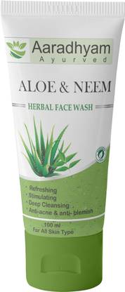 AARADHYAM Aloe vera Neem For Anti Pimple face wash Face Wash