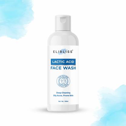 ELIBLISS Lactic Acid  for Dark Spots & Pigmentation – All Skin Type Face Wash