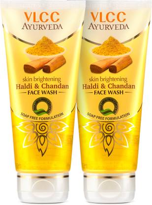 VLCC Ayurveda Skin Brightening Haldi & Chandan  (Pack of 2) Face Wash