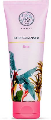 YAHVI Face Cleanser Rose | For All Skin Types | Ayurvedic Formula | Paraben-Free | Cruelty-Free Face Wash