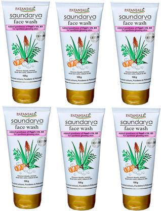 PATANJALI Saundarya  kit Combo ( Pack of 6 ) Face Wash