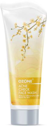 OZONE Acne Check  | For Acne Prone & Oily Skin with Natural Ingredients Face Wash