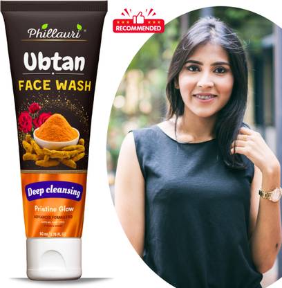 Phillauri Ubtan Natural | Anti-Tan For all Skin Types with Turmeric Facewash Face Wash