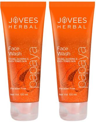JOVEES Papaya for Deep Cleansing,Skin Brightening,Glow ,Even skin tone & Hydration Face Wash