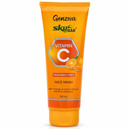 Genziva SKYBAR Orange Facewash 100ml Face Wash